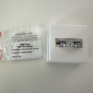 BP Bomb Party “Wow Me Always” April 2024 Diamond Cubic Zirconia Size 7